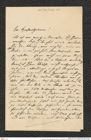 Nachlass Franz Steindachner, Brief von V. Pregl an Franz Steindachner (15.05.1882), Inv.Nr. 406.01, Seite 1